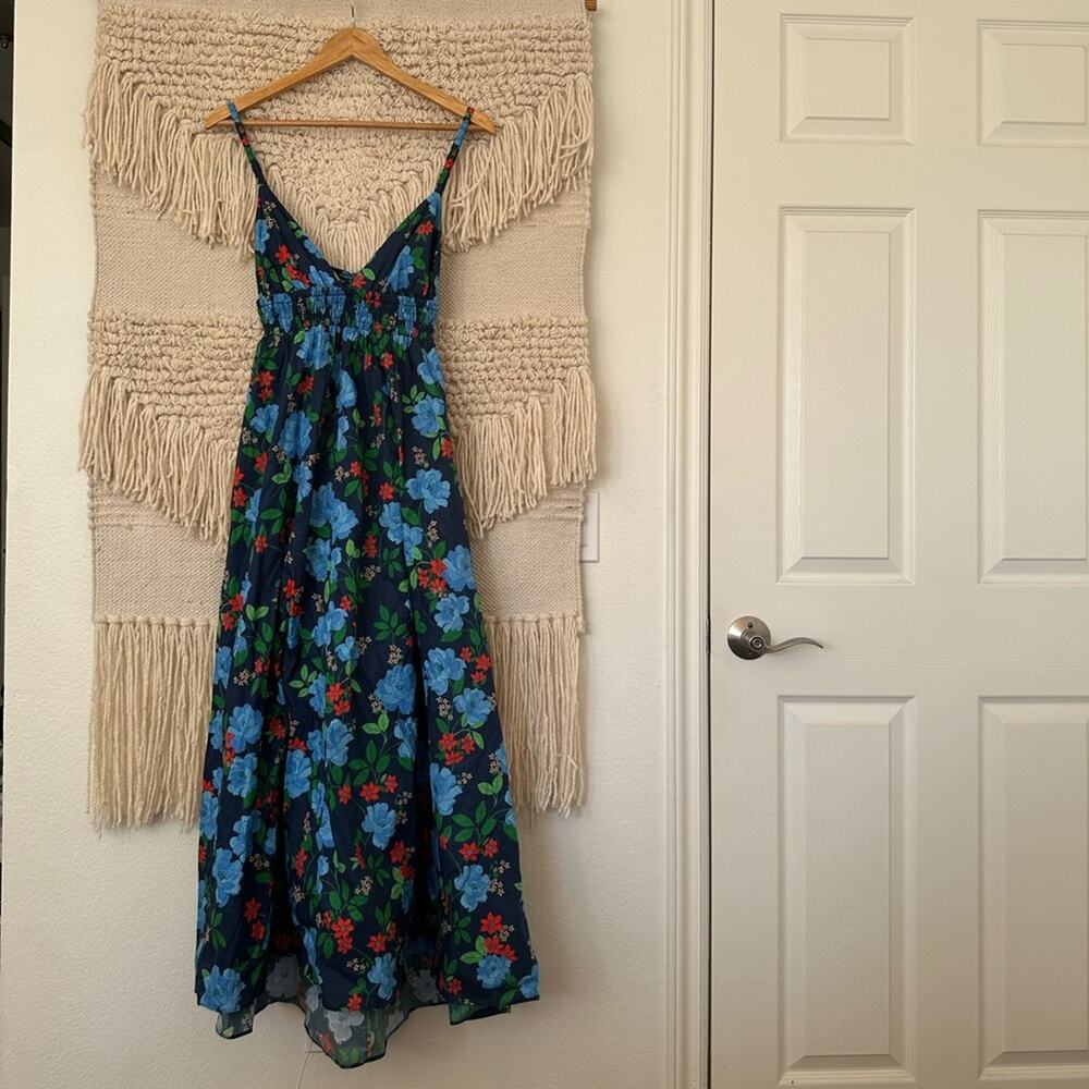 J Crew Smocked Waist Cover Up Dress NWT